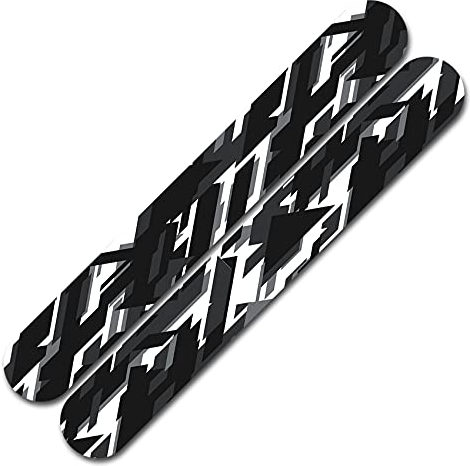 Finest Folia Fahrrad Kettenstreben Schutz Aufkleber Folie Lackschutz R160 (19 Future Weiß)