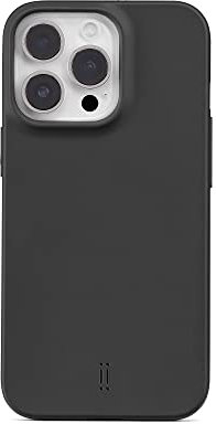 aiino Custodia Eco per iPhone 13 Pro Max, Cover 100% in Plastica Riciclata per iPhone 13 Pro Max, Ecosostenibile, AntiGraffio, Profilo Sottile, Protegge il Dispositivo e il Pianeta, Nero
