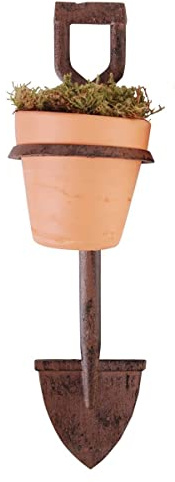 Esschert Design Blumentopfhalter Mini-Spaten Dekoration