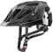 uvex Quatro cc - sicherer MTB-Helm für Damen und Herren - individuelle Größenanpassung - Verstellbarer Schirm - All Black - 56-61 cm