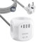 LENCENT Cube rallonge multiprise 3M avec 4 Prises AC, 3 USB et 1 Type C, Protection Contre Les surtensions pour rallonge électrique avec Interrupteur pour Maison, Cuisine, Bureau, Tressé Câble