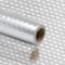 Selbstklebende Silberfolie Tapete für Küche, Aluminiumfolien-Aufkleber, öldicht, wasserdicht, hitzebeständig, Wandaufkleber für Schrank, Arbeitsplatten, Schubladenauskleidung (0,4 x 3 m)