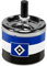 HSV Hamburger SV Windaschenbecher Aschenbecher ** Blau/Weiss/Schwarz **