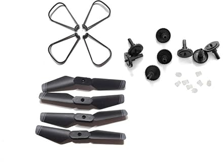 OZLLO [Drohnenteile] XT6 K9 Pro GD93 Mini Rc Drohne S171 Propeller Schutz Flügel Klingen Getriebe Schutz Kit [Einfach zu installieren]
