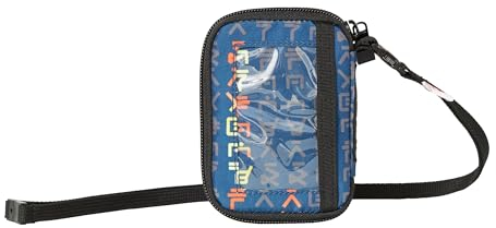 SKANDO BAGS Lego NINJAGO Geldbörse - Sicherer Reißverschluss, Abnehmbarer Gurt, Karten- und Münzfächer, wasserabweisendes Material, ideal für Schule und tägliche Essentials