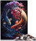 SIBREA Puzzle für Erwachsene A Yin and Yang Journey V 1000 Teile Holzpuzzle für Erwachsene und Kinder Weihnachtspuzzlegeschenke Größe: 50x75 cm