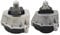 MUNIK Motorlager 2er Set passend für BMW 3er (G20) 2019-2022, 3er (G28 Long Axis Version) 2019-2023 Ersatznummer # 22117581617