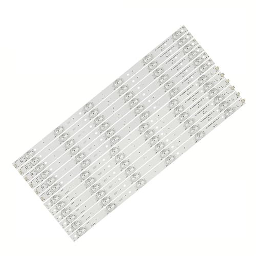 LOTOAK Striscia di retroilluminazione a LED da 24 Pezzi (2TV) Compatibile for TV Sharp 55 RF-AJ550E30-0601R-05 0601L LSC550FN13 HWV55162Y CRH-P5530300612R675 (Color : 12pcs(1TV))