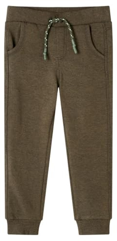 Kinder Trainingshose Jogginghose Sporthose Kinderhose Hose Khaki Melange