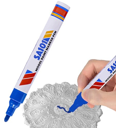 Pennarelli Vernice,Penne per Tessuto Impermeabili 10 Colori - Penne per Stoffa per Pittura su Roccia, pennarelli Colorati Penne per Pittura Pennarelli per Tazze in Stoffa