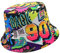 Eigso Womens 90s Bucket Hat Foldable Unisex Vintage Retro Oldschool Hip Hop Fisherman Hat für Frau Mann