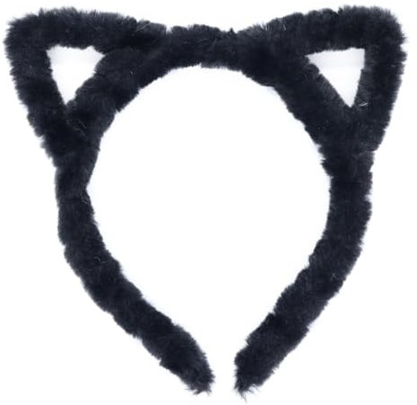 JSGHGDF Serre-tête avec oreilles de chat - Pour femme et fille