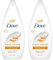 Dove Fruity Nourish Body Wash Body Cleanser shower gel with plant-based moisturisers for softer, smoother skin after one shower 720 ml (Pack of 2)