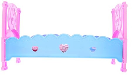 PERSELOSO Puppenbett Mädchenbett Babypuppe Kinderspielzeug Puppenessen Puppenhaus Puppenhaus Mädchenspielzeug Babyspielzeug Kinderbett Dinosaurierspielzeug Krabbelkrabbe Babyspielzeug
