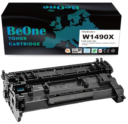 BeOne 1x Kompatibel mit 149X W1490X 149A W1490A Tonerkartuschen Kompatibel mit Drucker HP LaserJet Pro 4002dn 4002dw LaserJet MFP 4102fdn 4102fdw 4002n (1 Schwarz)