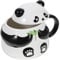 VALICLUD Tazza Decorativa con Panda Tazza da Colazione Multifunzionale Ufficio Design Ergonomico per Tè e Altri