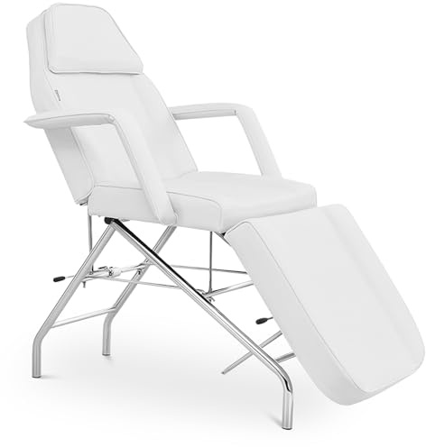 Physa Kosmetikliege 183 x 60 x 70 150 kg weiß Behandlungsliege Kosmetikstuhl Therapieliege Tattooliege