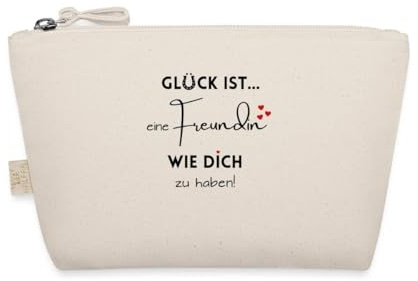 Glück Ist Eine Freundin Wie Dich Zu Haben Geschenkidee BFF Täschchen