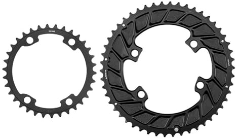 Genérico Compatible con El Kit De Plato De Competición Shimano Road 2X