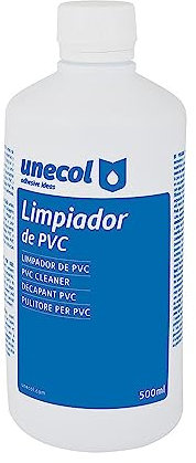 Unecol 215 - Disolvente tubo pvc rigido botella plastico 500ml