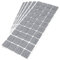 Adsamm® / 200 x Selbstklebende Filzgleiter/Grau / 25x25 mm/Quadratisch/Möbelgleiter aus Filz mit 3.5 mm Stärke/Möbel- und Bodengleiter