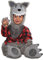 amscan (PKT) (9902582) Costume de loup pour bébé (12-24 m)
