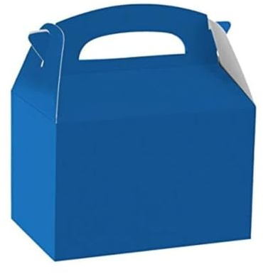 amscan Bright Royal Blue Party Box x1