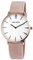 Just Watch Damen Uhr Lederarmband beige 20 cm lang Japanisches Quarzwerk Armbanduhr Geschenkidee zum Geburtstag für Frauen