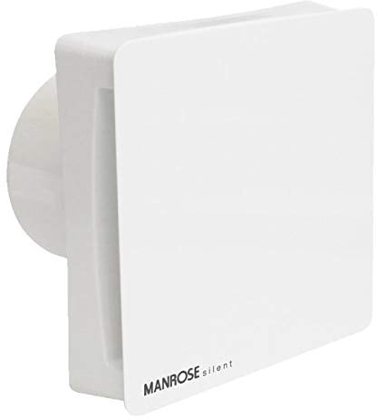 Manrose 100mm Silent Concealed Extractor Bathroom Fan Adjustable Timer CSF100T