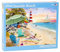 Vermont Christmas Company Seaside Beach Jigsaw Puzzle 1000 Piece