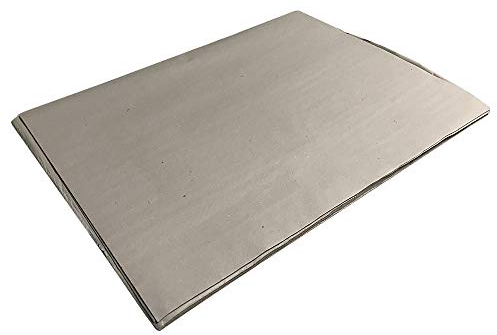 Unbekannt Seidenpapier 37x50 cm 50 Stück hellgrau – Packseide, Packpapier, Füllmaterial für Kristall, Glas und Porzellan