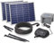 esotec Solar Bachlaufset 150 3500 proBatt Max, Komplettset, Akku, Bachlaufpumpe 3500 l/h, Solarmodule 150Wp, Teichpumpe, Solarbrunnen, DIY Springbrunnen, Wasserspiel, Vogeltränke, 2,5m 101976