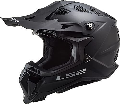 LS2, Crosshelm Motorrad Subverter schwarz Mat, XXXL