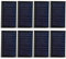 Ladieshow Mini Panel Solar, 8PCS 30MA 5V Mini Paneles de células solares DIY Placa de epoxi Solar Materiales de Juguete eléctrico Cargador de células fotovoltaicas
