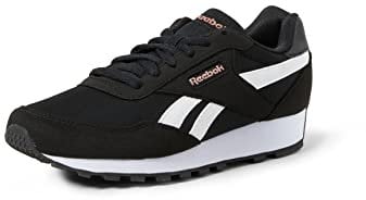 Reebok Rewind Run, Zapatillas Mujer, Core Black White Blush Metal, 41 EU