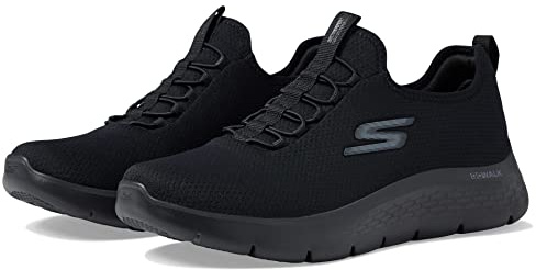 Skechers Mens Gowalk Flex - Athletic Slip-on Casual Walking Shoes with Air Cooled Foam SneakersSneaker, Black 2, 7.5