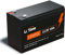 LiTime 12V 6Ah LiFePO4 Batterie, 76,8W wiederaufladbare Lithium-Batterie mit integriertem 6A BMS, geringe Selbstentladung, für Fischfinder, LED-Licht, Überwachungskamera, Spielzeug, Camping