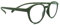 Klammeraffe NO.12 olive Lesebrille (olive, +2, diopters)