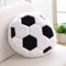 35 cm Flauschige Fußballbälle Plüschkissen, weiches Fußball, Stofftiere, dekoratives Fußball- und Fußball-Kissen, Wurfkissen, Fußball-Plüschpuppe für Heimdekoration, Kinder, großes