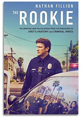 xze Poster, Wandkunst, Dekoration, The Rookie TV-Serie, 30 x 45 cm, ungerahmt, Wohnzimmer