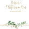 Unsere Flitterwochen Reisetagebuch: Hochzeit Geschenke für Brautpaar | Eucalyptus Design | Hardcover