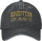 BDJYHACP Baseballkappe Snapback Sonnenhut lässiges Band Baseballkappe Distressed Denim Beanie Snapback Heavy Metal Led Zeppelins Outdoor-Aktivitäten Geburtstagsgeschenk für Männer und Frauen