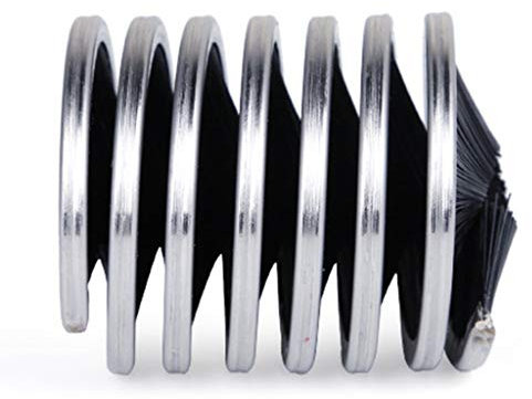 Mllepjdh Edelstahl-Nylon-Seil-Bürste für Kletterseil, Bürste, Seil, tragbares Waschseil-Werkzeug