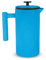 WD Lifestyle - Cafetera francesa de hierro fundido, 850 ml (azul)
