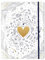Clairefontaine 116298C - Sammelmappe Fächermappe Adolie, mit Gummizugverschluss 24x32cm, für DIN A4, 3 Klappen, Gummizugverschluß, 1 Stück