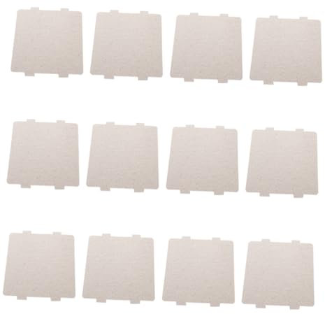 PEPLAYTAL 12piezas Cubierta De Onda De Mica Para Microondas Accesorios De Reemplazo y Reparación Para Mayoría Microondas