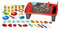 Coffret pour Play doh - Coffret Super Barbecue Grill 40 Pieces (Pots Pate a Modeler, Table Jeu, Accessoires) - Set Jouet Creations avec Carte