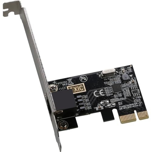 1G PCIE a RJ45 PCIe Gigabits Ethernet PCIExpress Adattatori scheda di rete 1000Mbps per PC desktop