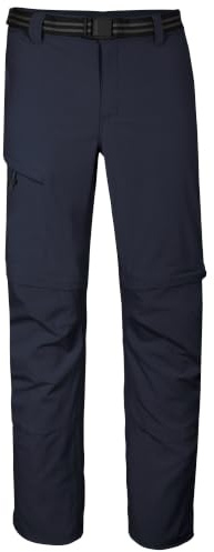 Killtec Herren Funktionshose/Wanderhose mit abzippbaren Beinen und Gürtel KOS 13 MN PNTS