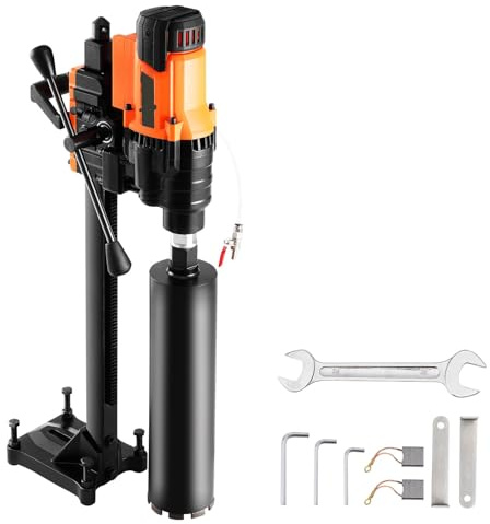 Kernbohrmaschine 3200W 8 Zoll Rig mit Ständer und Bits für Beton Nass Trocken Bohren Schwerlast Werkzeug für Wand Ziegel Block Steinbau